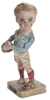 1924 Olympic Games Rugby Player Statuette by Fernand Coffin (Letter of Provenance)
